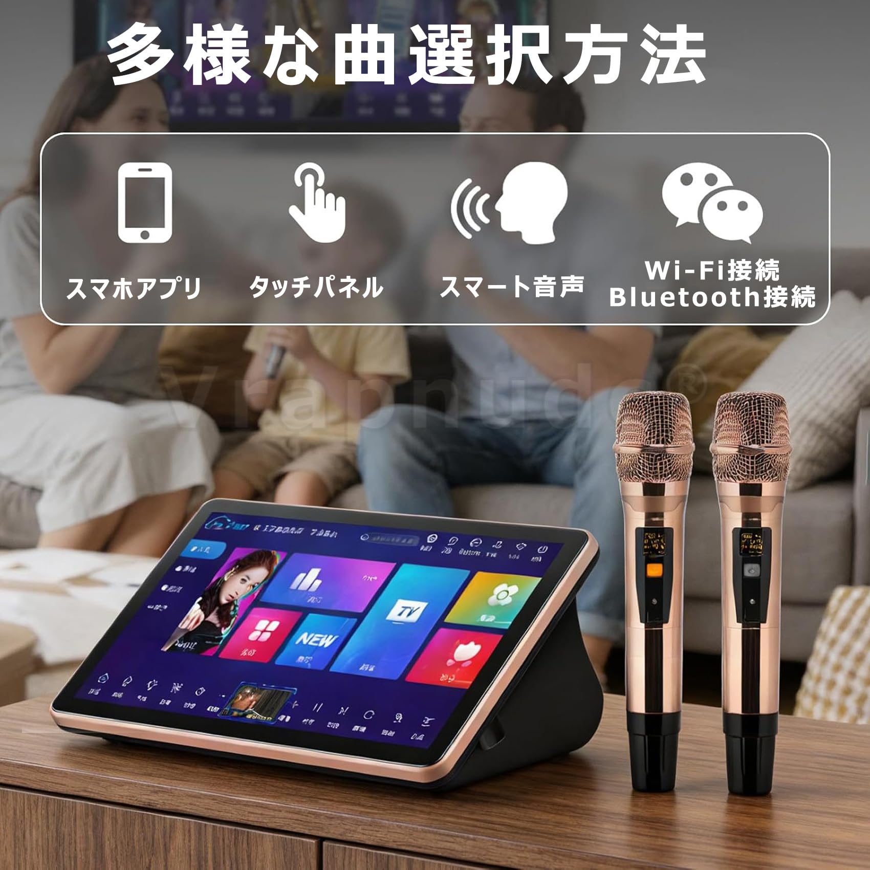 Amazon.co.jp: カラオケマシン 業務用 5in1 オールインワンカラオケ